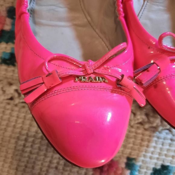 Prada Bright pink ballet flats - Picture 3 of 9
